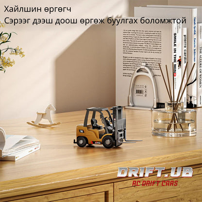1/64 Mini RC Excavator & Dump Truck Toy Багц